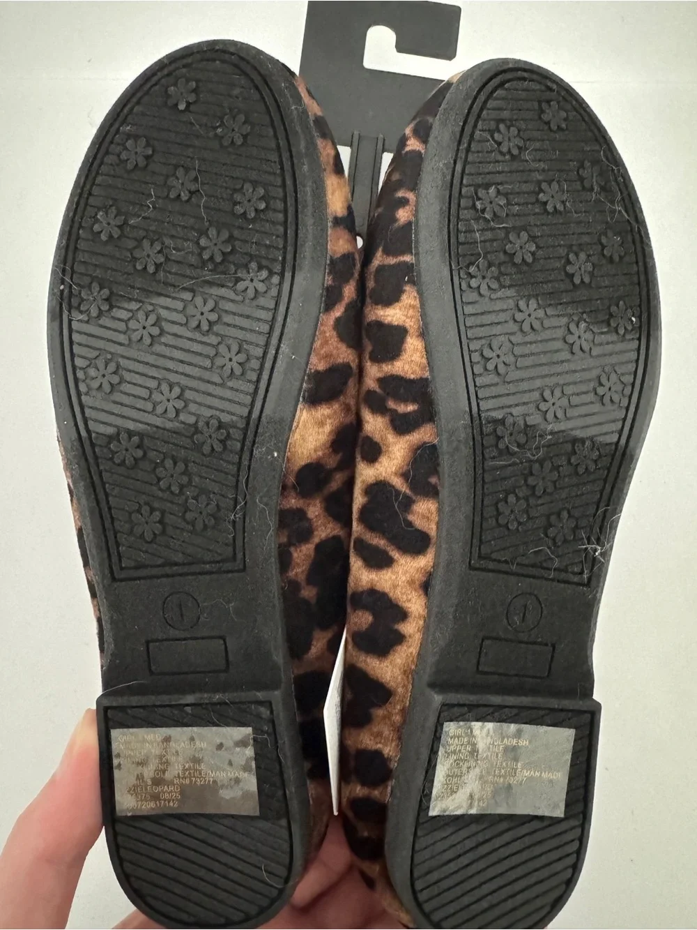 Sonoma Leopard Print Ballet Flats - Brown & Black